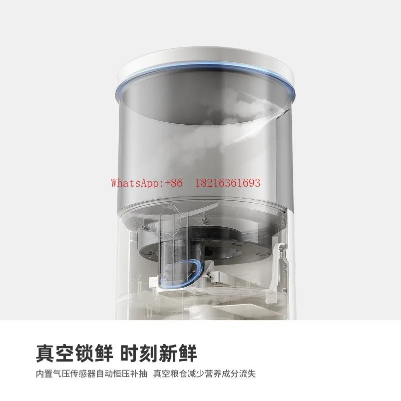New Pro] Vacuum Visual Smart Cat Automatic Feeder Timed Remote Dog Feeder