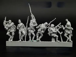 Figurine en résine du soldat soviétique tué en kit d'assemblage, échelle 1/72, moulé sous pression, sans peinture, livraison gratuite