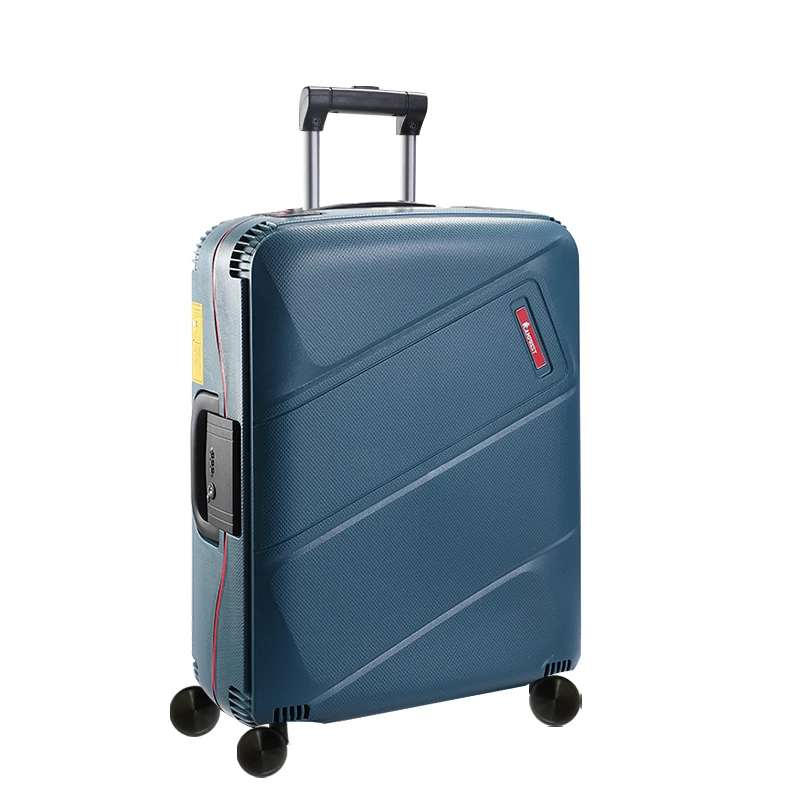 spinner wheeled trolley luggage 28 inch PP portable hand luggage suitcase waterproof unisex design luggage for travel