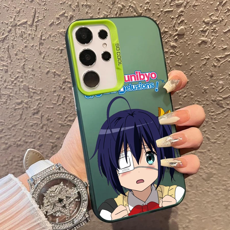 Love Chunibyo Other Delusions For Samsung Galaxy A71A15 A52 A34 A54 A33 A21S 4G 5G Fashion Colorful Silver Phone Case