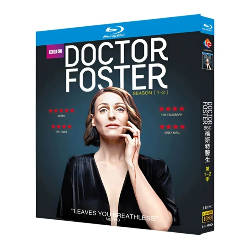 

Doctor Foster Season 1-2 Blu-ray Disc