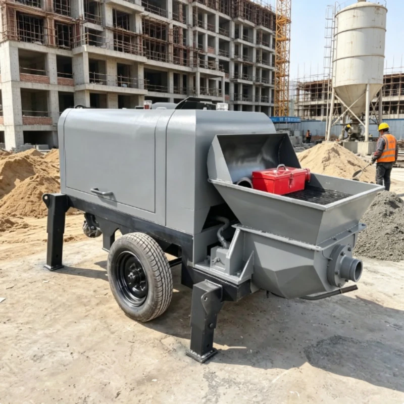 Customized Concrete Transfer Pumps Concrete Truck Pump Small Concrete Pump Machine for Sale Factory Price