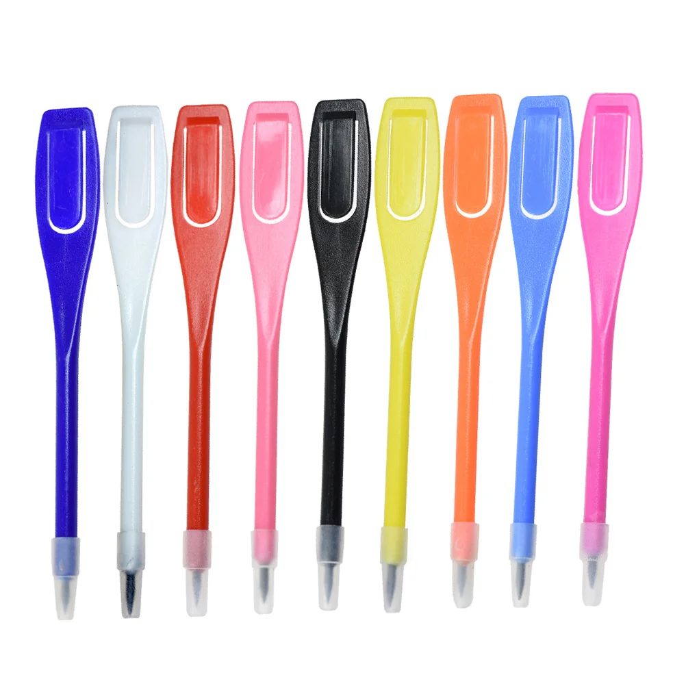 50pcs Plastic Record Marker Pen Clear Lead Writing Scoring Pen Scorer Pencil (Random Color) marking pen