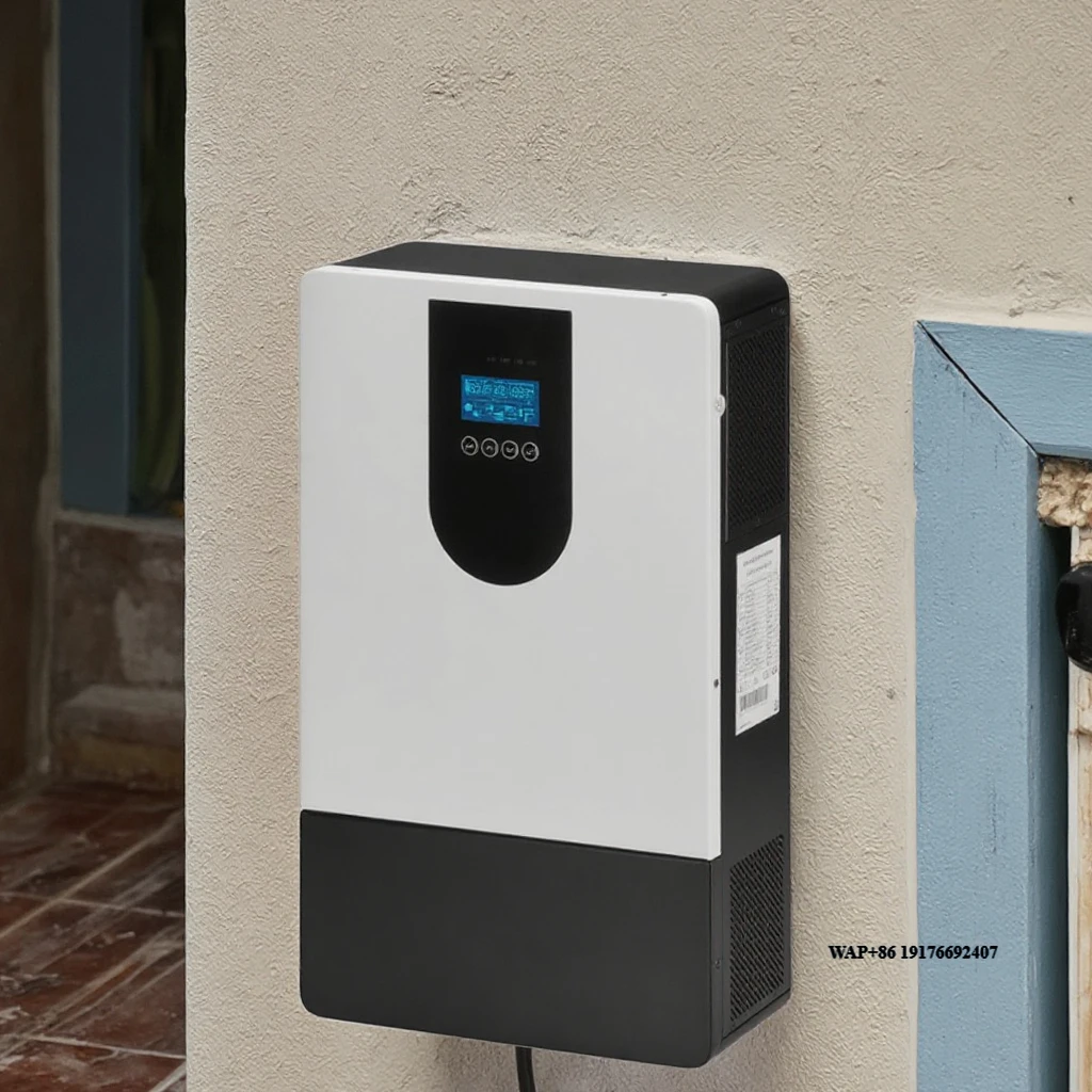 

SOLAR 6KW Hybrid Solar Inverter Kit 48V Solar Panel Inverter Battery with Dual Single Phase Pure Sine Wave Inverter