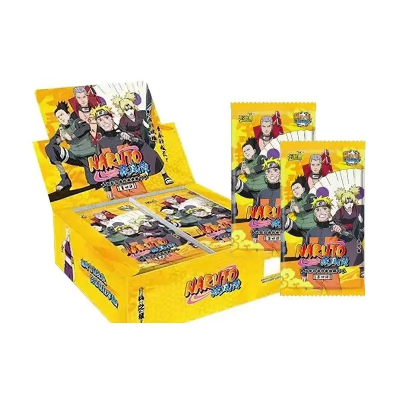 KAYOU Genuine Naruto LR Full Set No.001-006 Bronzing Madara Sasuke