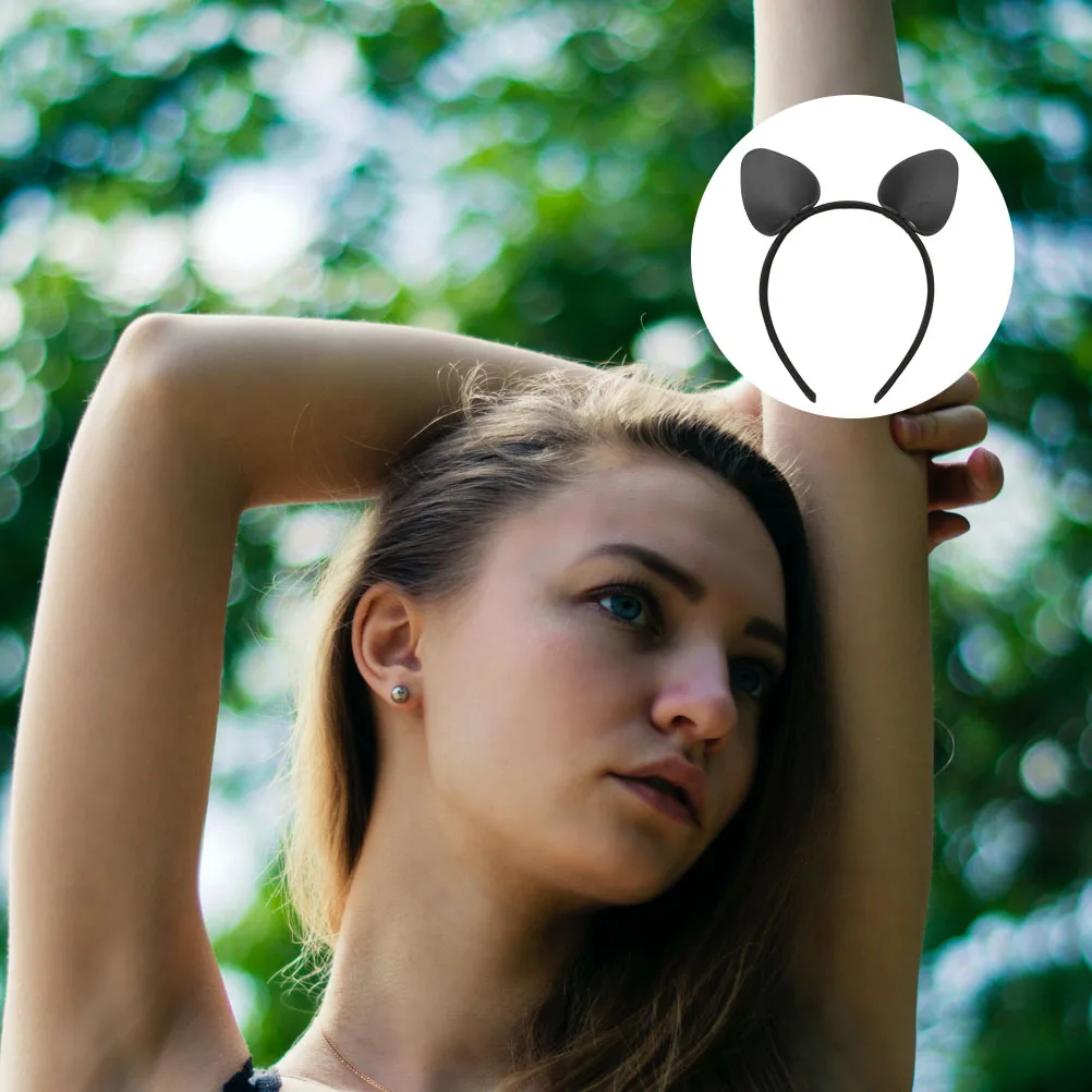 

1Pcs Rabbit Ear Hair Hoop Women Creative Party Headband Stylish Party Hairwear Fashion Hair Accessory Durable