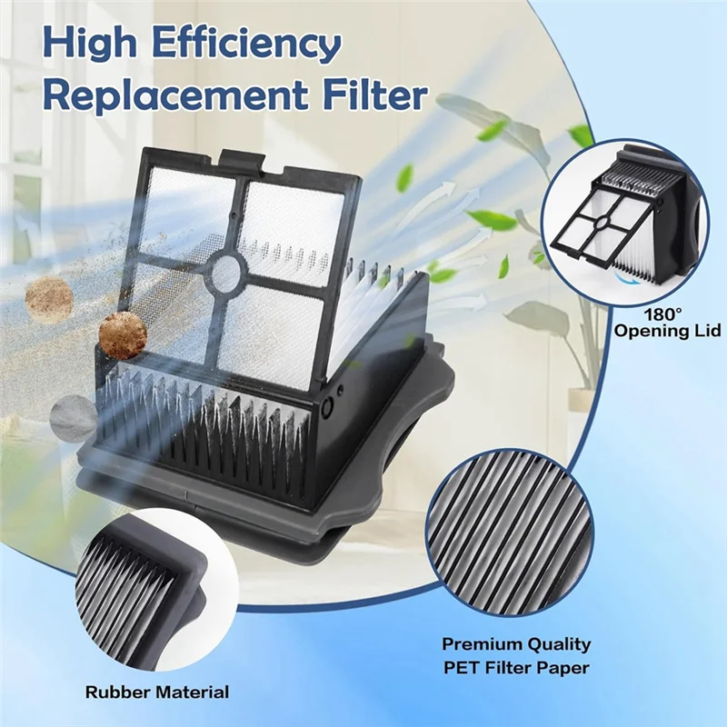 A83G-HEPA-Filter-Bürstenrollen-Set für Tineco Floor ONE S5 S5PRO S5PRO 2 IFLOOR 5 Breeze Nass-Trockensauger-Zubehör-Set