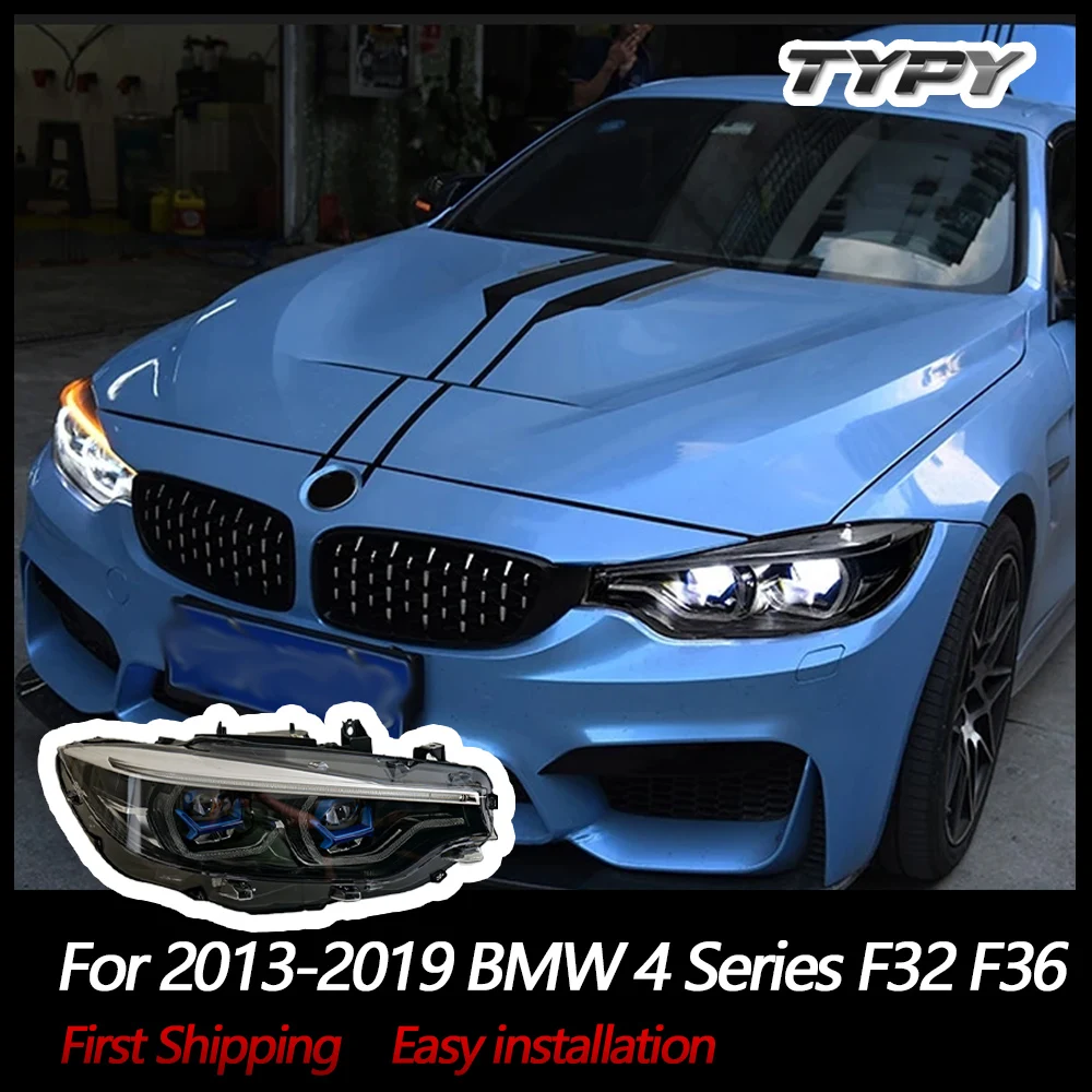 

Автомобильные фары для BMW 4 серии F32 F36, фары 2013-2019, светодиодные фары для проектора, дневные ходовые огни, автомобильные аксессуары