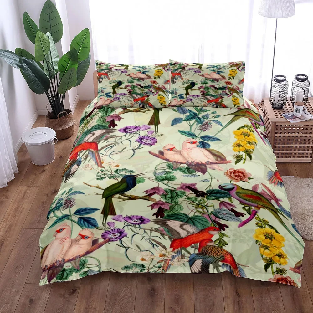 

Exotic Garden Bedding Set King Queen Twin Single Size Duvet Cover Pillow Cases Bed Set Set With Pillowcase No Sheet For Girls