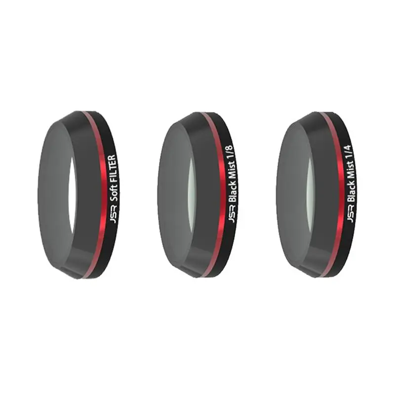 JSR JUNESTCR Lens Filters White Soft Focus Black Soft 1/4 1/8 For Fuji X100 Series Neutral Density Glass