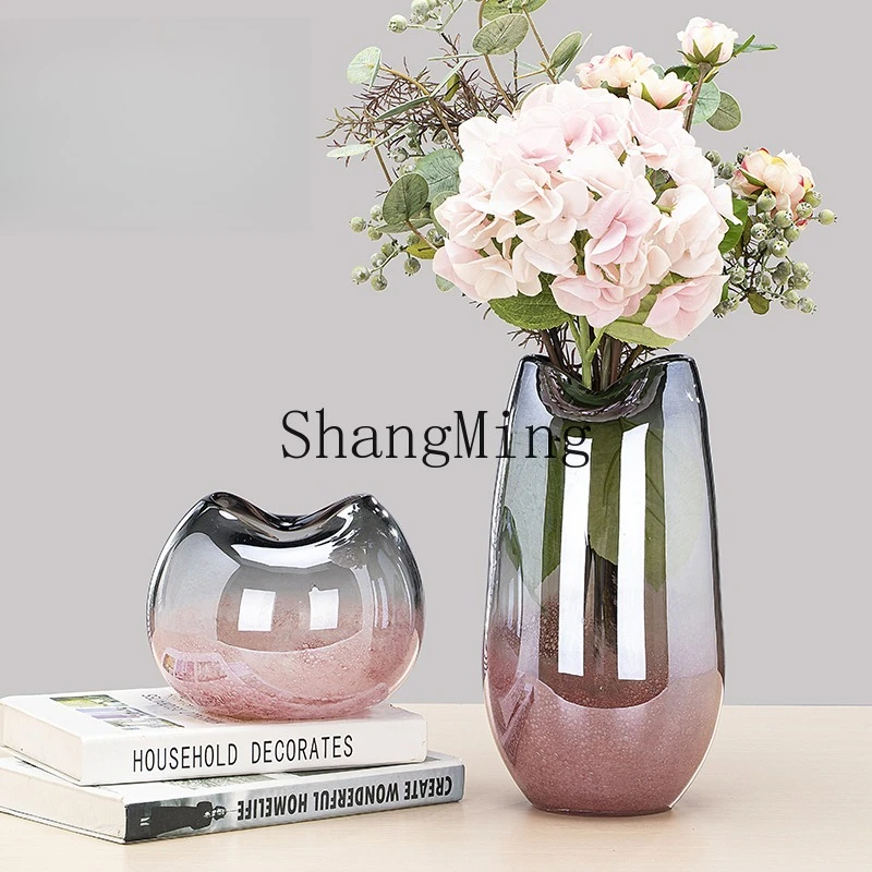 

LXY light luxury vase ornament living room fake flower dining table TV cabinet decoration