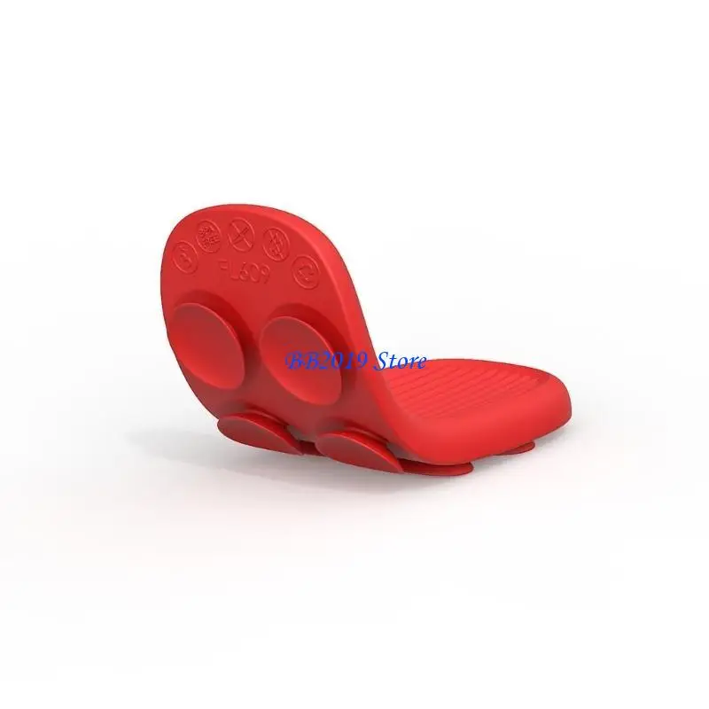 Q0KB 8 ชิ้นซิลิโคน Sensory Tactiled หินของเล่นสำหรับห้องเรียนสำนักงานและ Home Use