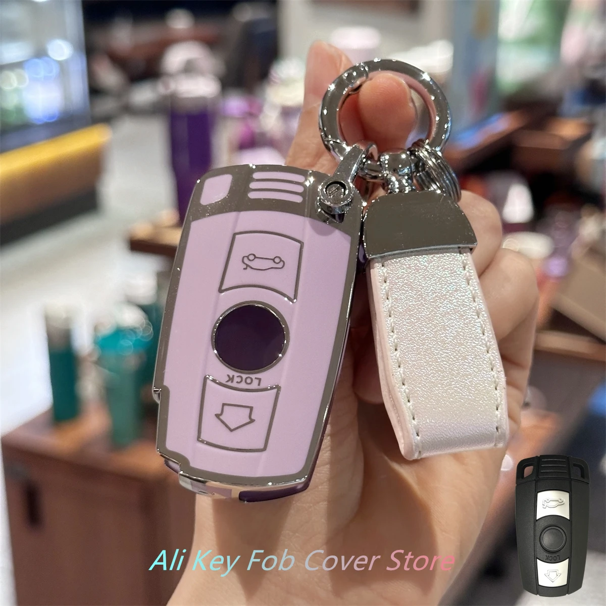 Key Fob Cover Keych… - image