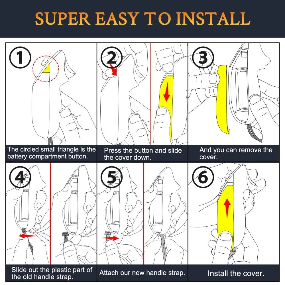 1 Pc Replacement Controller Wrist Strap Anti-fall Left/Right Available Hand Strap Adjustable for Oculus/Meta Quest 3S 3