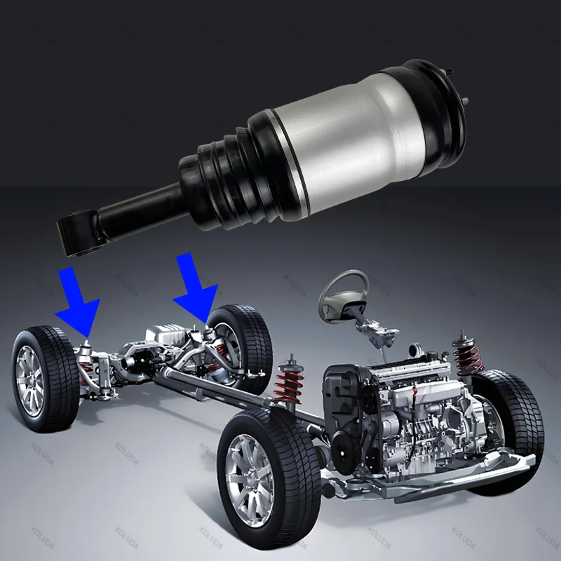 RPD 000306   2 قطعة لدعامة تعليق الهواء الخلفي لـ 2006-2014 لاند روفر ديسكفري 3/4 RPD 000305    RPD 000308   RPD 000309