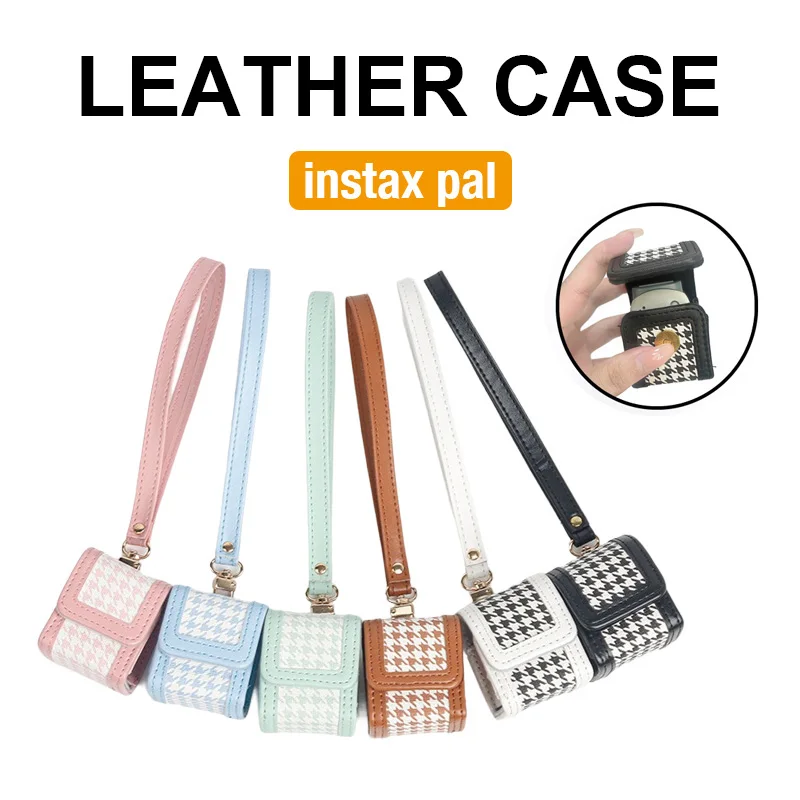 

Instax Pal Camera Bag with Strap PU Leather Camera Case CAA28