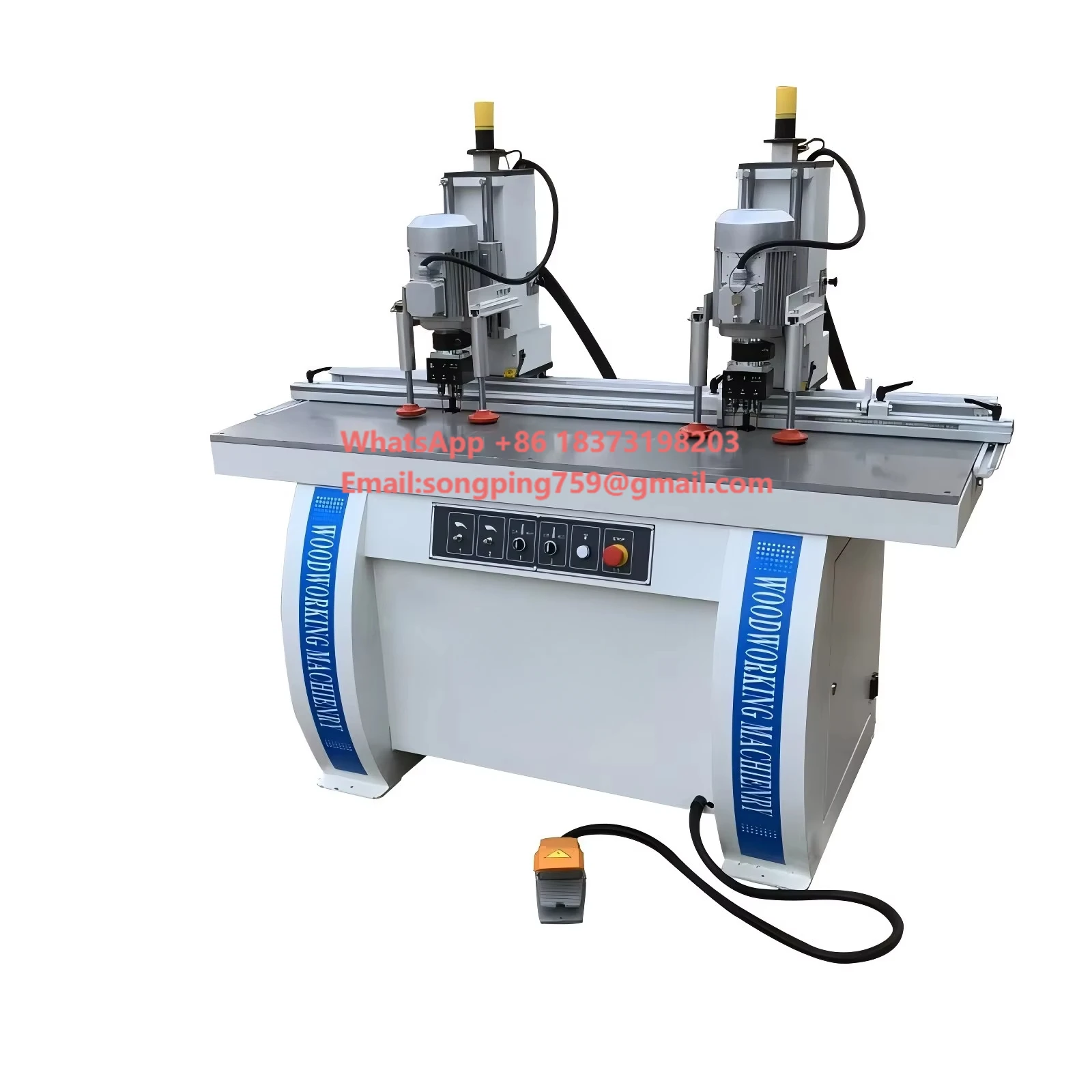 

Woodworking Double Head Hinge Drill Boring Machine Drilling Wooden Door Milling