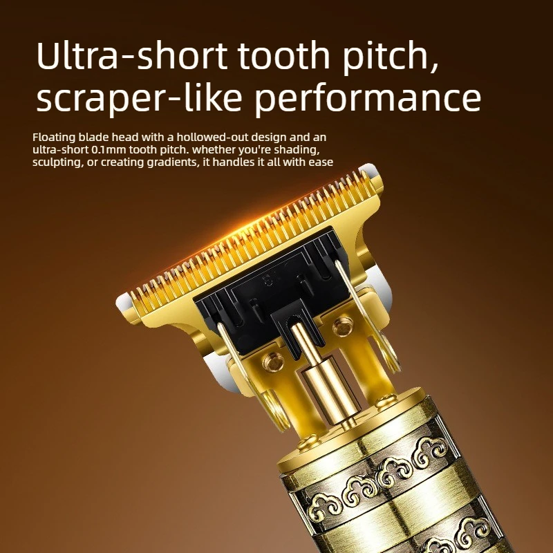 T9 Hair Trimmer: A USB-Charging Cordless Razor-Style Hair Clipper That Allows You to Shave Your Head Completely (0 mm Length) image 2