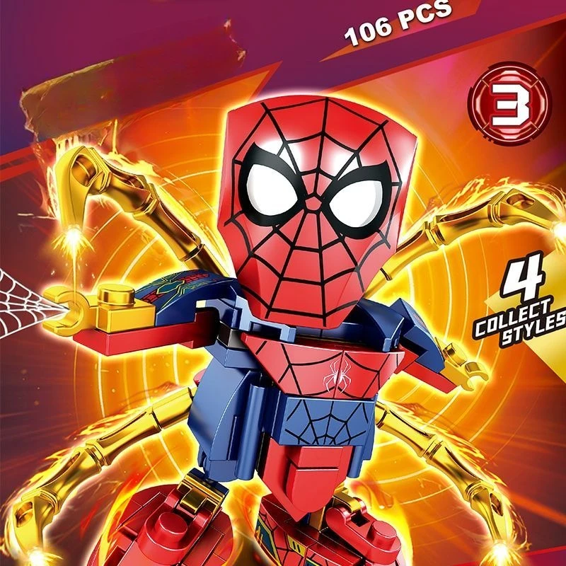 獣王国バットマンスパイダーマンアイアンマンキャプテンアメリカ人格フィギュアモデルクリエイティブ教育玩具装飾装飾品