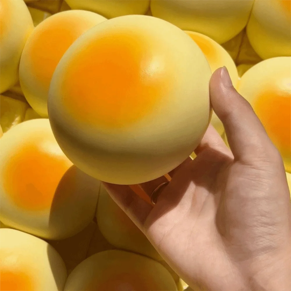 Simulated Milk Bread Squeeze Squishy Slow Rising Stress Relief Sensory Fidget Toy Soft Decompression Toy