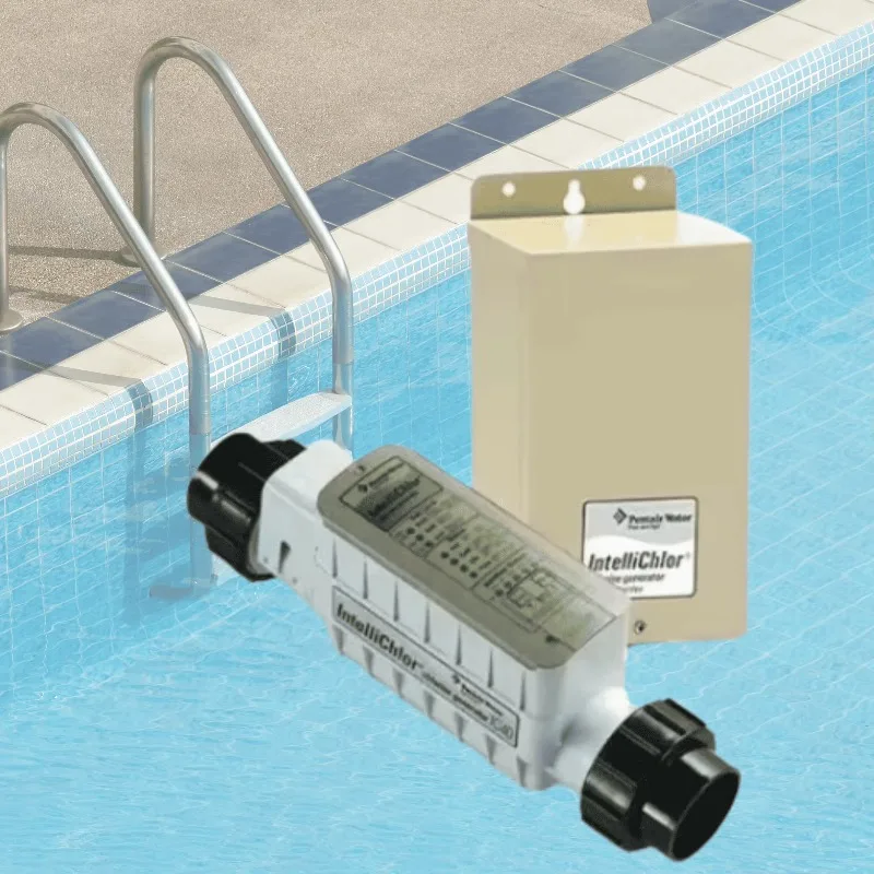 

IC20 IC40 IC60 with Power Center Salt Chlorinator Swimming Pool Intellchlorine