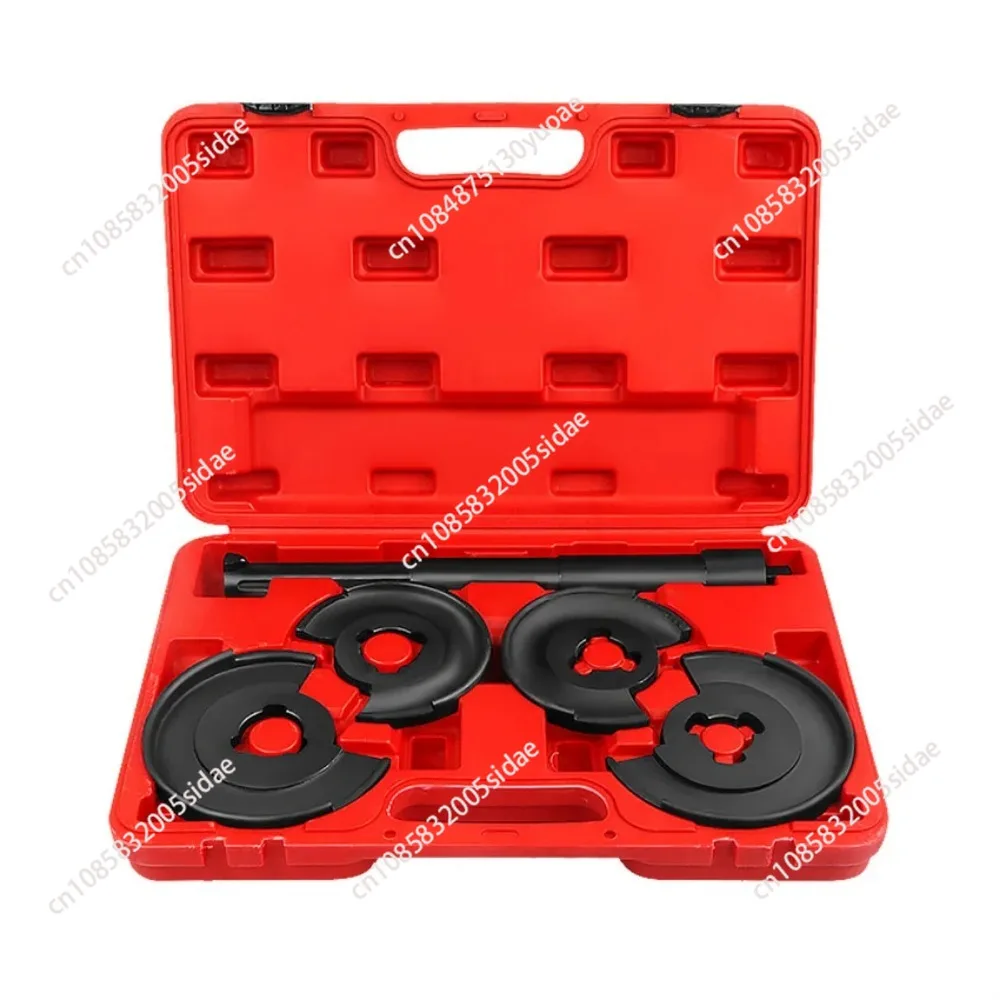 5pc Coil Spring Compressor Telescopic Repair Tool Kit Strut Tool For Mercedes Ben-z W123 W124 W202