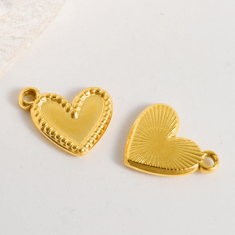 5 قطعة قلادة كابوشون هندسية غير منتظمة على شكل قلب بيضاوي مستدير مربع إعدادات فارغة من الفولاذ المقاوم للصدأ لصنع المجوهرات بكميات كبيرة