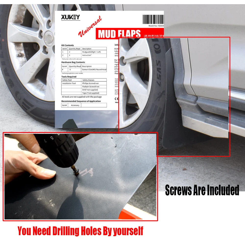 Sport Mudflaps Mud Flaps Splash Guards Mudguards For Lada sedan/liftback/hatchback/Wagon/CNG/SW/Cross 4x4 Urban Granta BRONTO