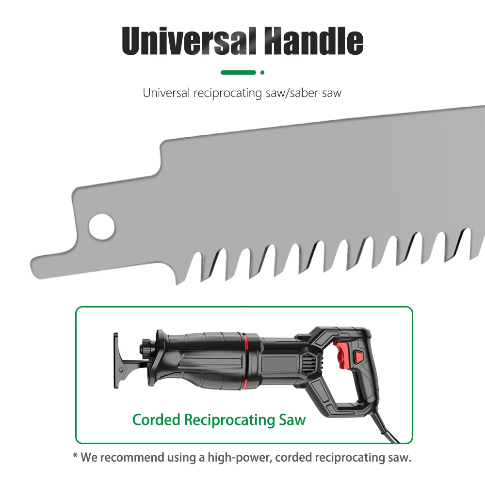 LAVIE 1 قطعة شفرات المنشار الترددية الفولاذ المقاوم للصدأ المجمدة قطع الطعام شفرات المنشار العالمي المجمدة لحوم البقر قطع العظام #5