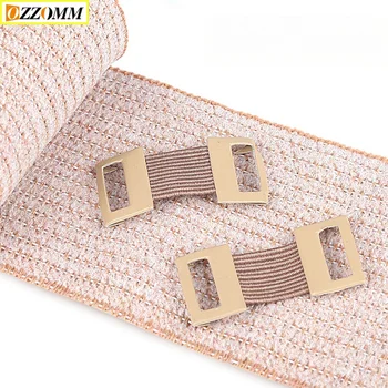 10 pz/set clip per bende elastiche in alluminio, fermagli metallici elasticizzati, morsetti di fissaggio per fascette avvolgenti sostituibili ganci per bende