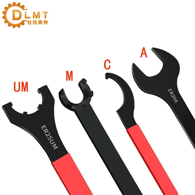 ER APU Wrench ER8 ER11 ER16 ER20 ER25 ER32 ER40 APU13 APU16 C25 C32 Type A M UM Wrench For CNC Milling Tool Lathe Tools Spanner