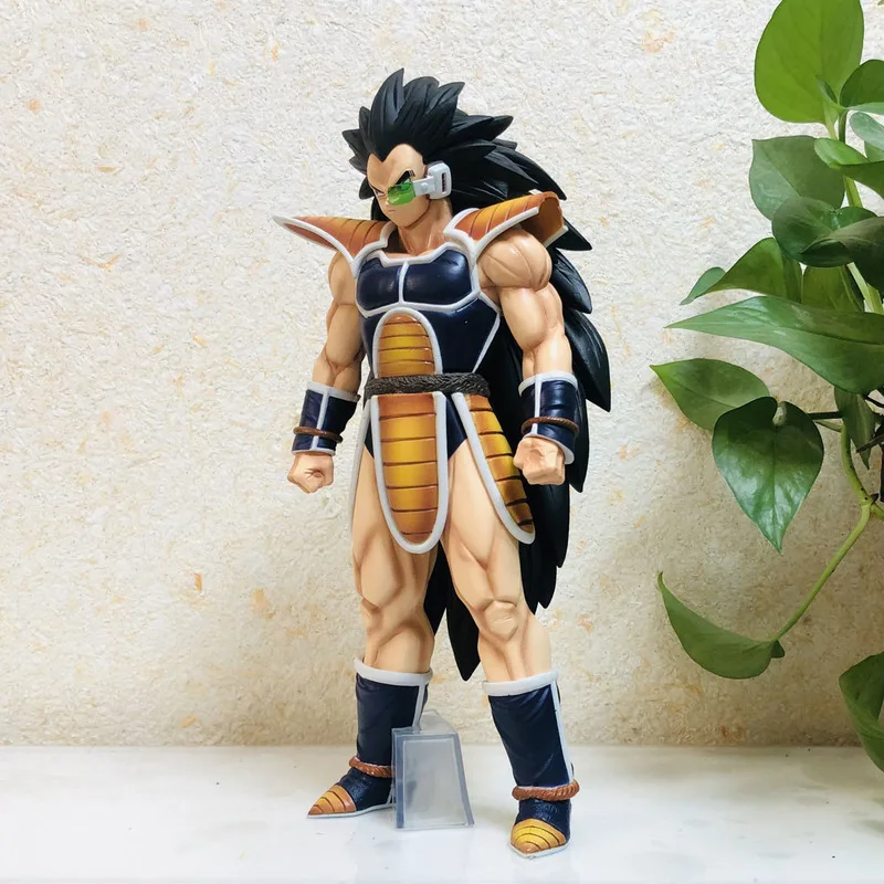 2023 New Dragon Ball Anime Earth Invasion Gk Raditz Magic Change Son Goku Battle Suit Figure Model Children's Toy Birthday Gift