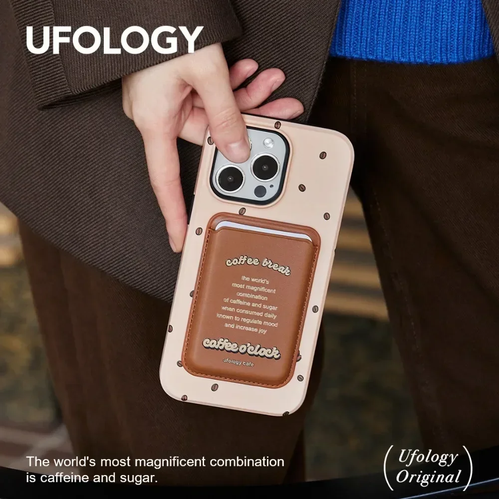 Ufology Pieces of Life Series Magnetic Phone Case For iPhone12/13/14/16/15 Pro Max Full Cover Mobile Phone Translucent Cover