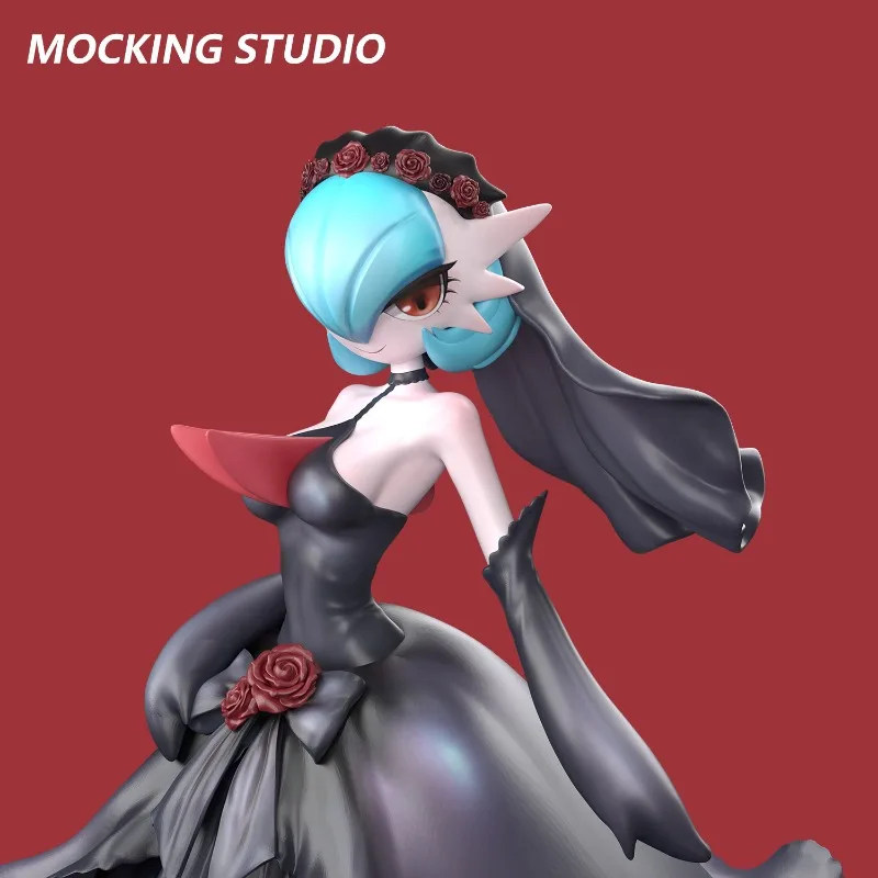 MOCKING STUDIO Flower Wedding Series GK Mega Black Wedding Dress Chanel 1/20 Collection Ornaments