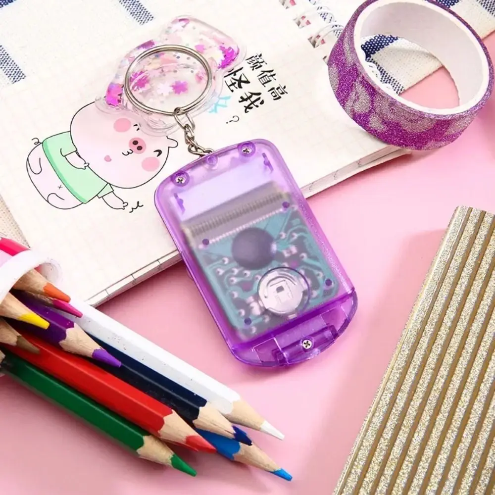 Portable Creative Calculator Multifunctional 8 Digits Display Key Chain Mini Lightweight Student Stationery Office