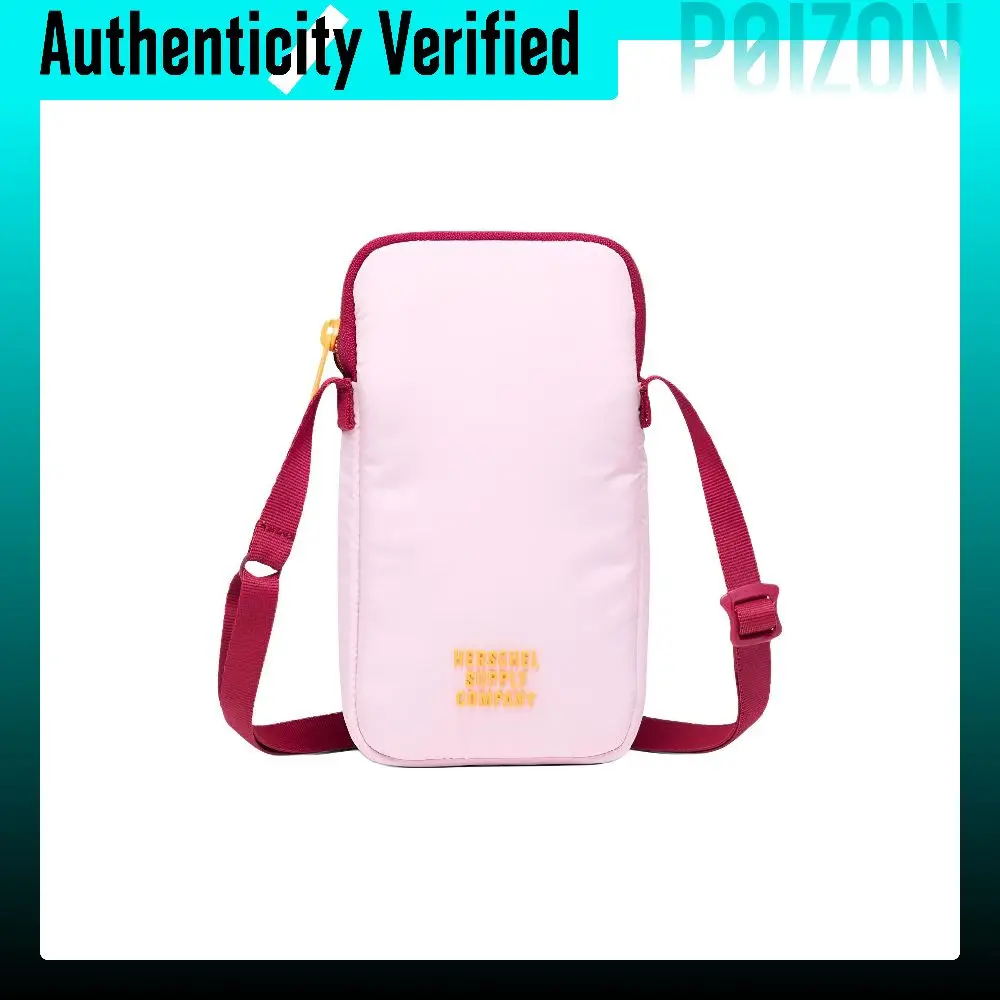 Herschel Polyester Shoulder Bag Crossbody Bags Regular Unisex Black/Chest Flower Pink/Scottish Plaid Blue 11890-OS