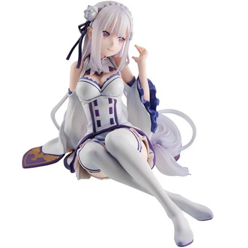 Figurine d'action Mega House Melty Princess Déterminer Emilia, Modèle de jouet cancers, Collector Hobby Anime, Authentique, Cadeau en stock, Original