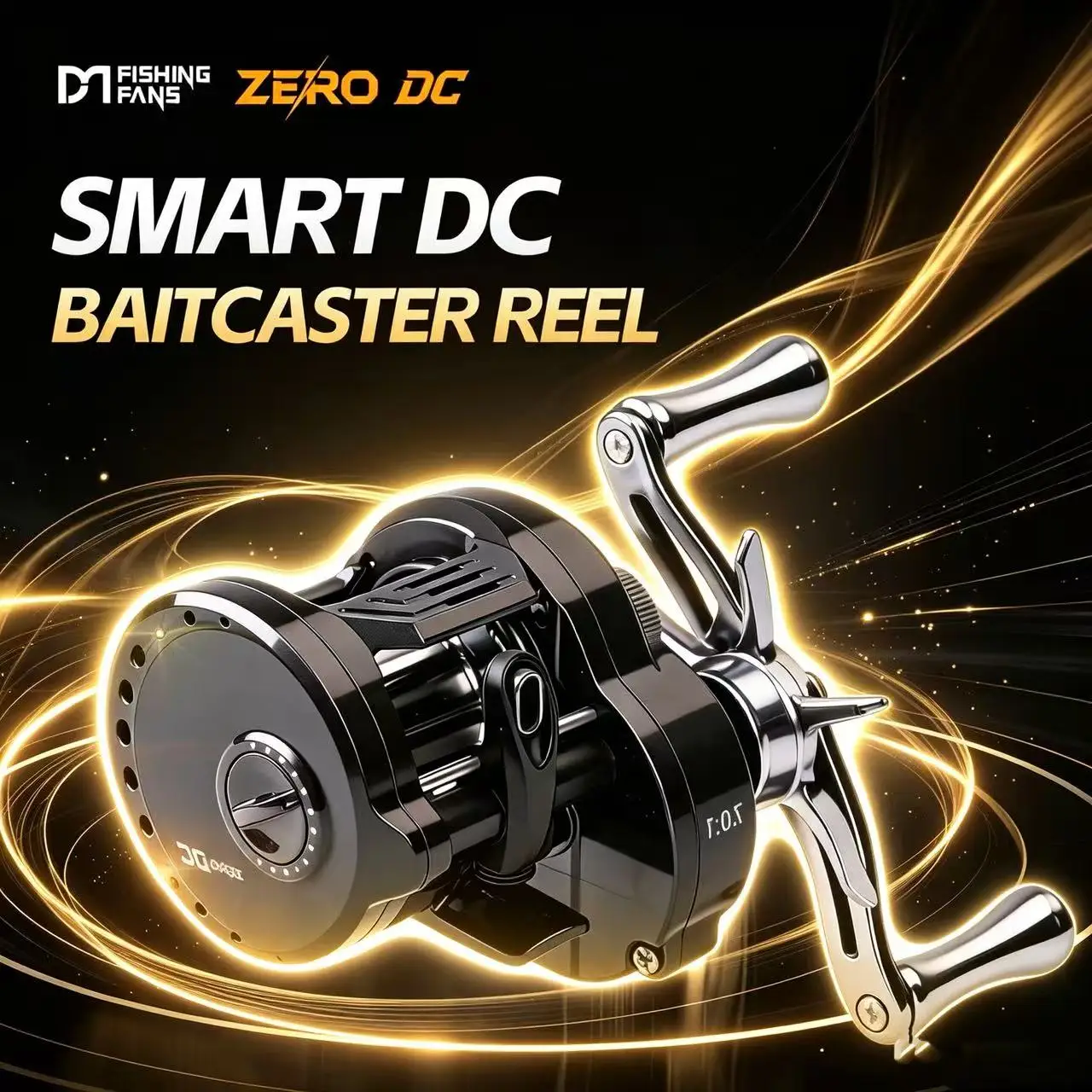 mulinello-da-pesca-fishingfanszero-dc-smart-baitcasting-70-1-166g-leggero-con-freno-dc-e-frizione-da-45kg