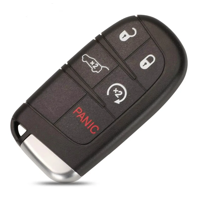 JsHonYu M3N-40821302 433MHz ID46 Chip Smart Remote Key Fob for Dodge Durango Journey Challenger 2 3 4 5 Button