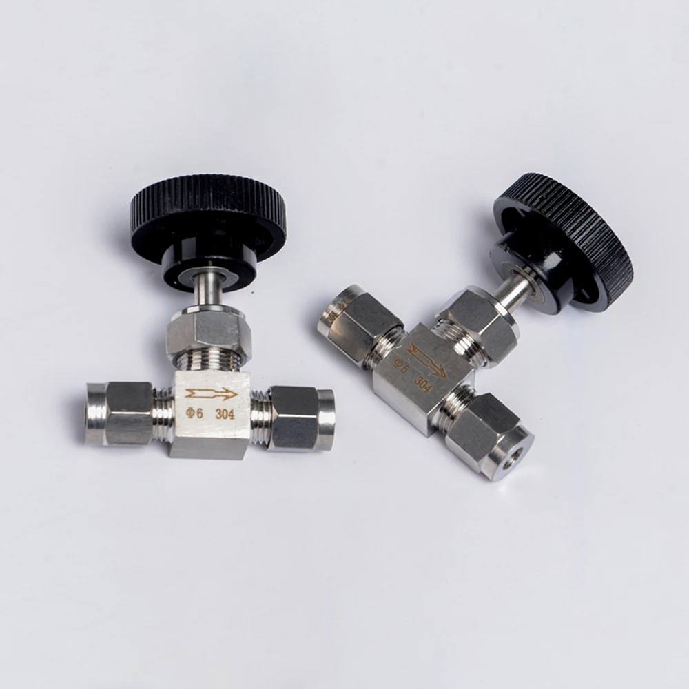 Compression Needle Valve Crane Fit 3/4/6/8/12/14/16mm 1/8\