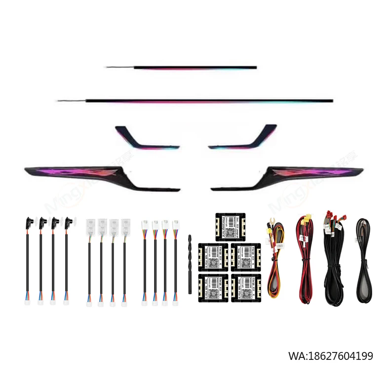 

Car LED Interior Light Ambient Kit Atmosphere for 2019-2023 Ambient Lighting Car Interior Environmental Light