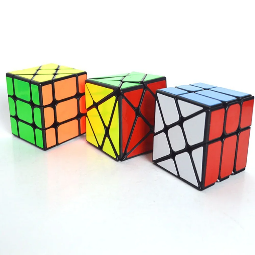 [Picube] YJ Strange Puzzles 3x3 Fisher Windmill Axis Magic Cube Puzzle Speed Magico Professional Educational Toy for Children