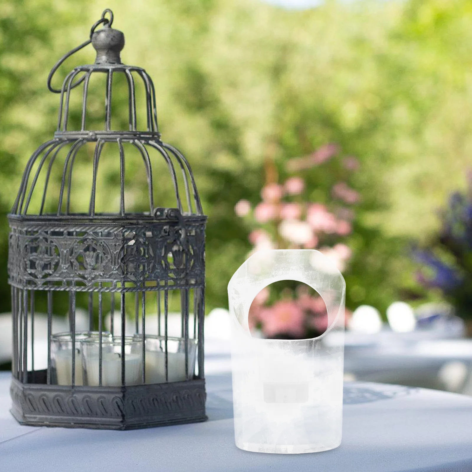 

Bird Food Cup Chicken Feeders Waterers Cage No Mess Design Easy Clean Parrot Feeder Dish Cups Automatic Bird Waterer Feeding