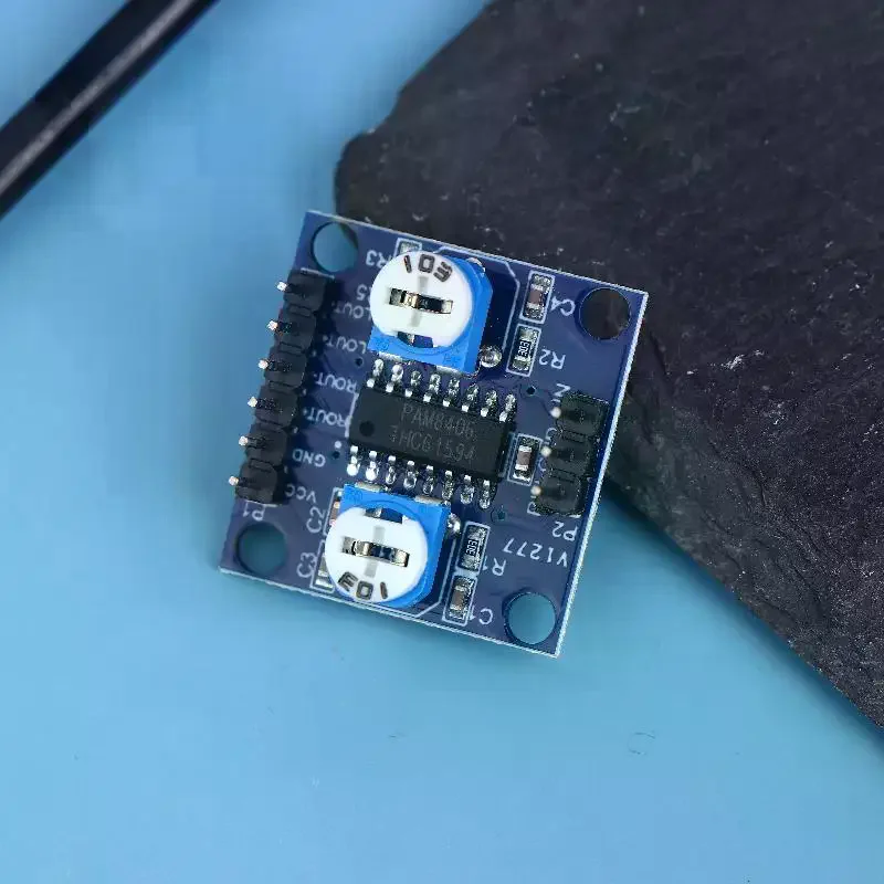 1/3Pcs 5Wx2 PAM8406 Digital Amplifier Module Board D Amplifier Board Stereo Audio Module With Volume Potentiometer