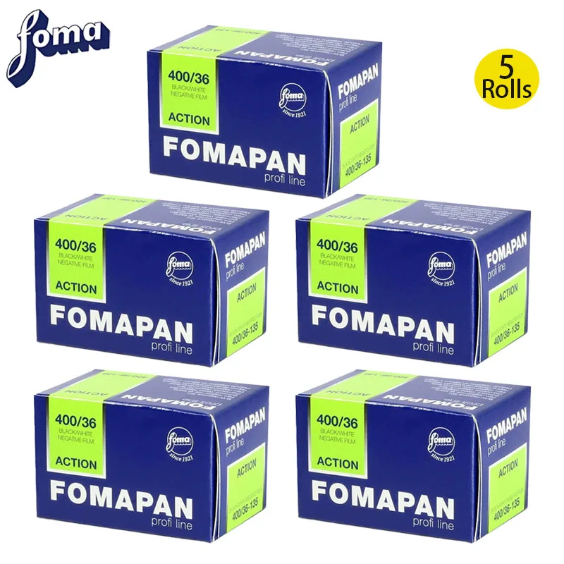 Fomapan Action 400 135 Black and White Film 36 Exposure Per 