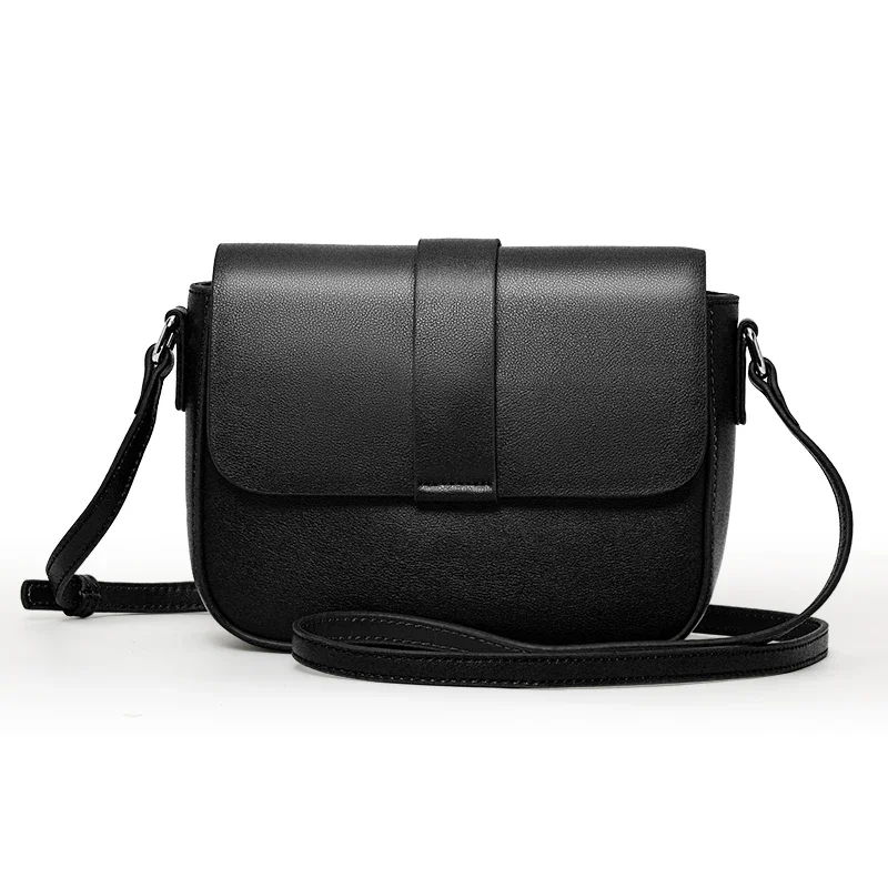 Aidrani Women's New Style Artistic Retro Small Square Genuine Leather Bag - Casual & Versatile, Shoulder/Crossbody Phone Bag