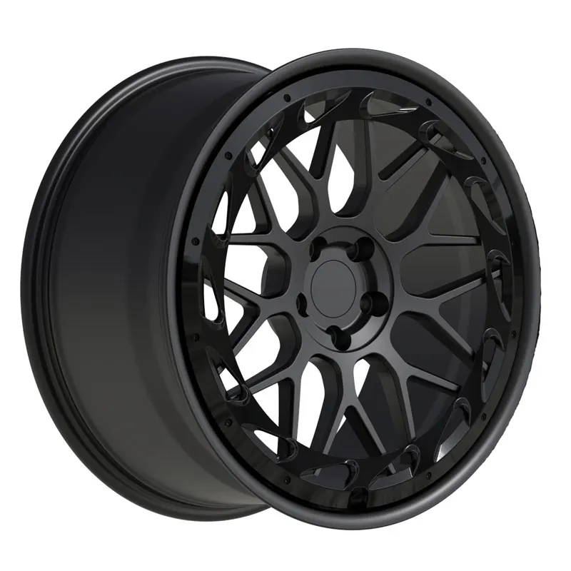 Fully Customized 18 Inch To 24 Inch Monoblock 2 Piece 3 Piece Forged Rims Machine Face Forged Rims Wheel Rims Hub