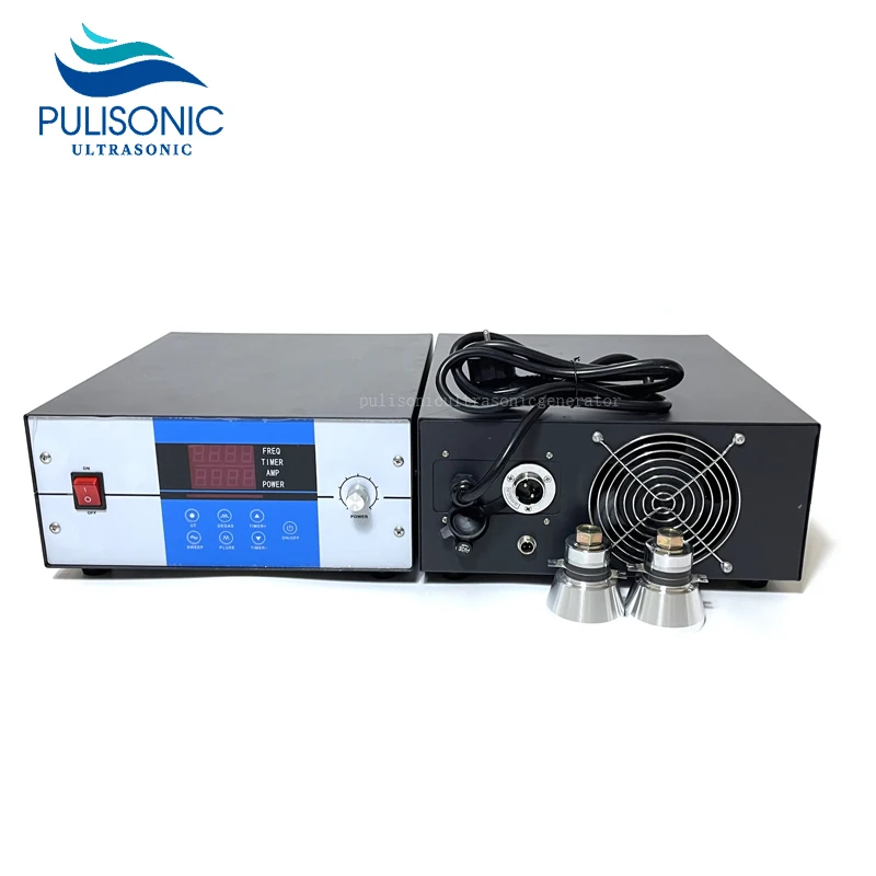 Power And Frequency Adjustable Ultrasonic Generator Large Size Cleaning Equipment Driver 3000W