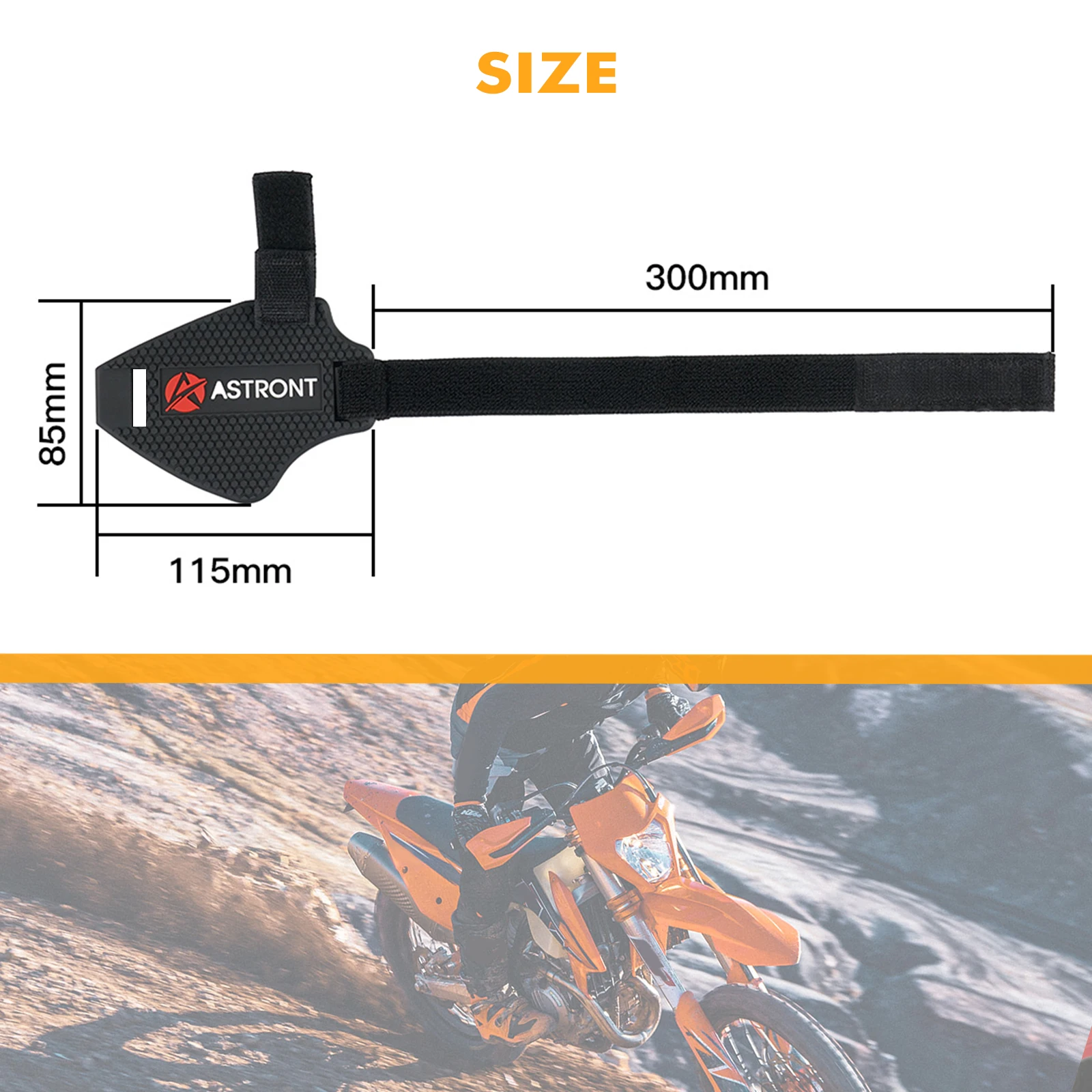 واقي تغيير الأحذية قابل للتعديل لـ KTM EXC 300 لـ Husqvarna TE 300 GasGas EC 300 Beta RR 300 Honda Yamaha Kawasaki Sherco #2