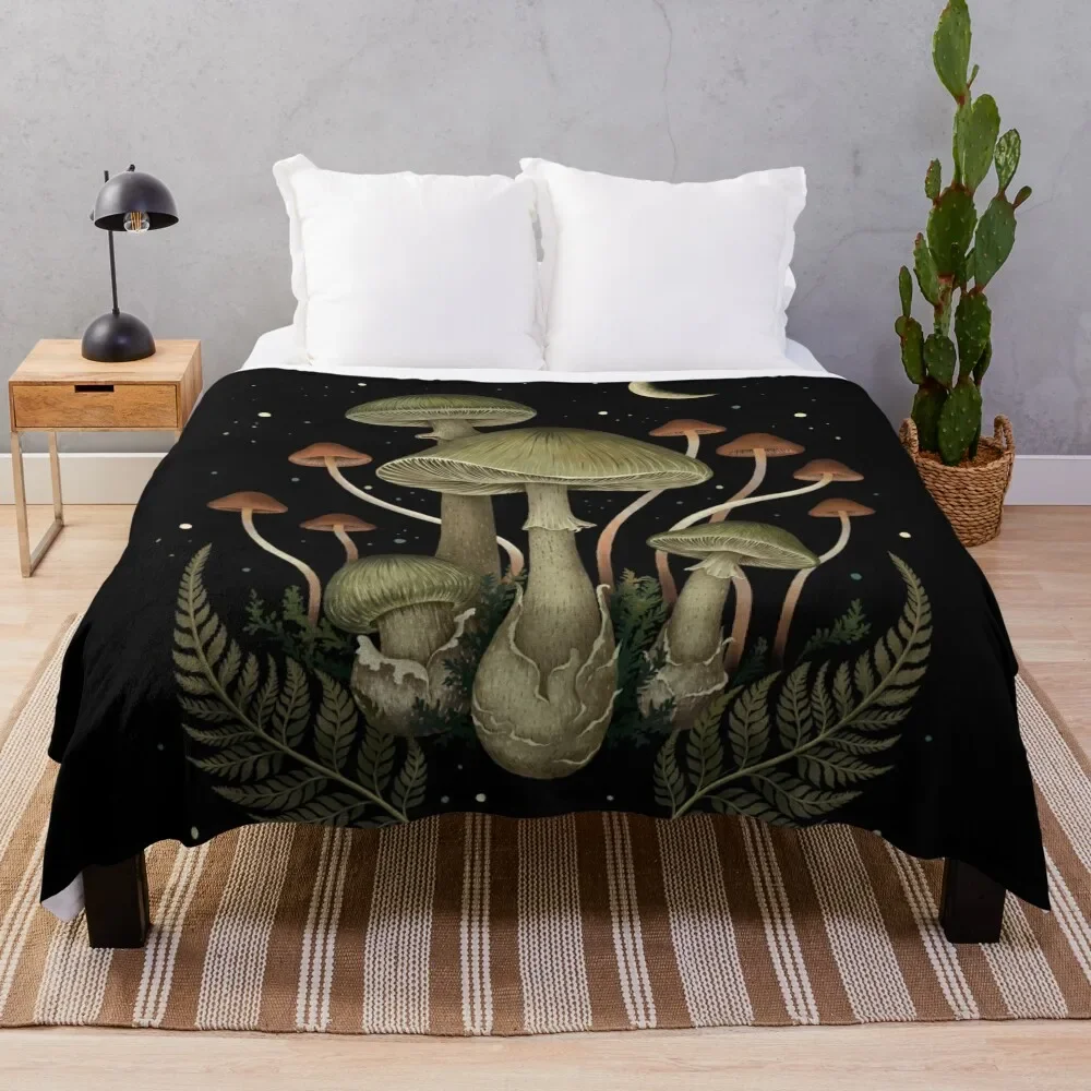 

Death Cap Throw Blanket Bed covers halloween Blankets For Baby Decorative Beds Blankets